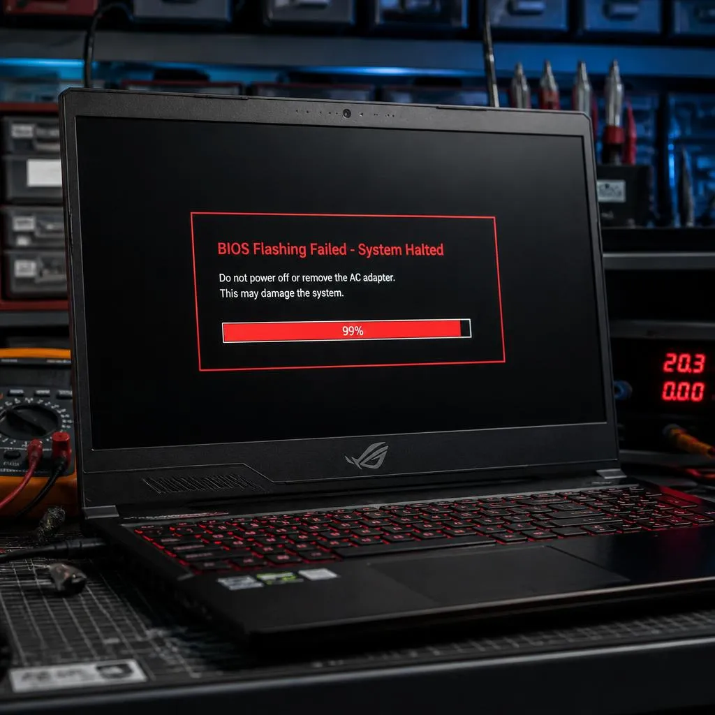 Laptop BIOS Repair & Firmware Recovery Service